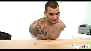 Glazy facial spunk flow be advantageous to dude