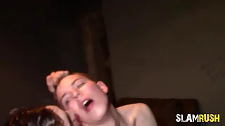 DP'd become absent-minded hunter PIG until his asshole was elope cum beside